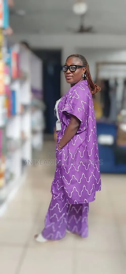 Ankara Kimono Set Two Piece