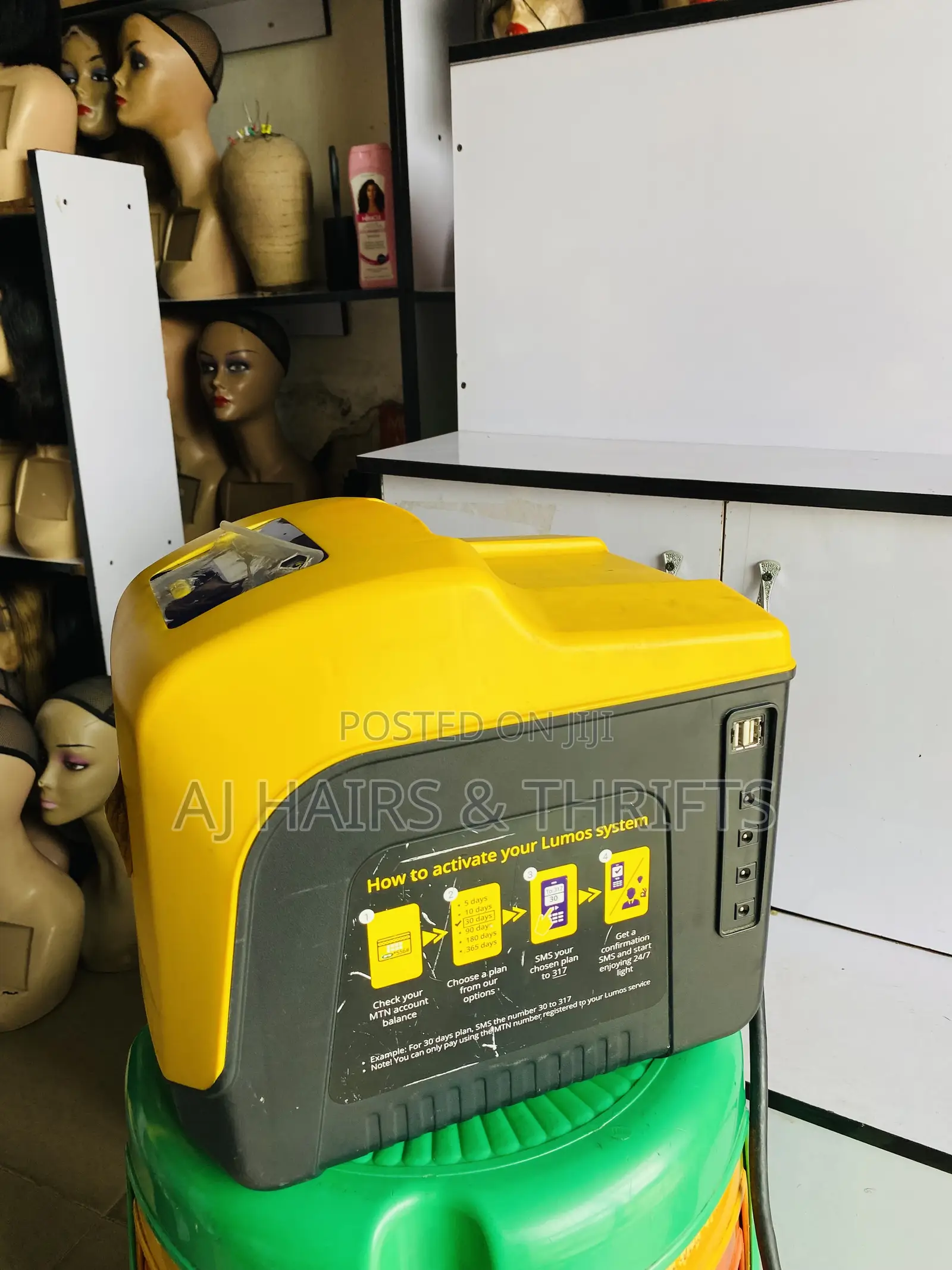Lumos Mtn Solar Power System With Single Panel