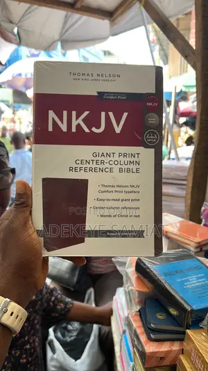 NKJV Giant Print With Reference