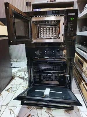 Original Bosch Inbuilt 60cm Gas Electric Oven Built-in Microwave)