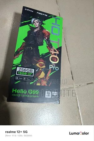 New Infinix Hot 40 Pro 256 GB Gold