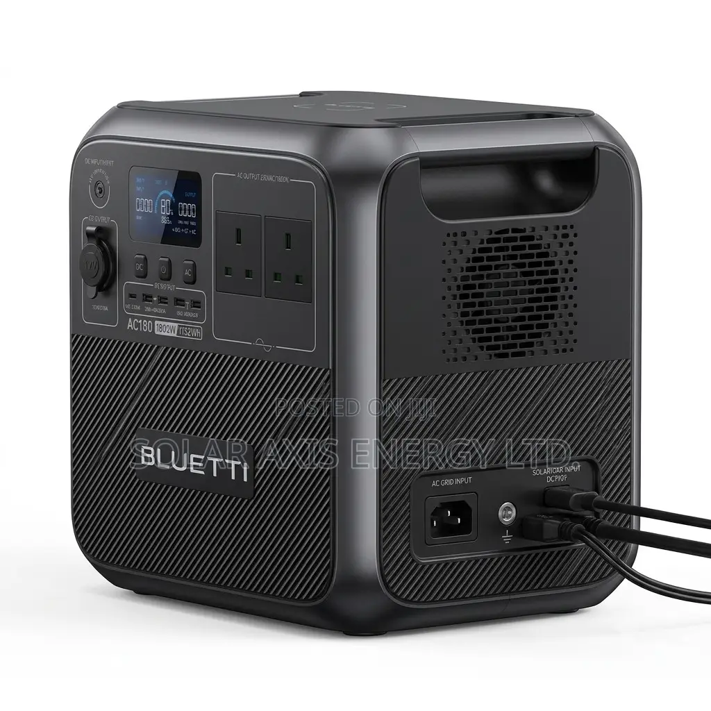 Bluetti Ac180 Solar Generator
