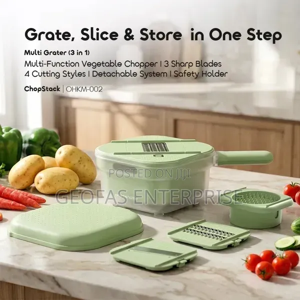 Oraimo Chopstack Detachable 3 in 1 Cheese Grater