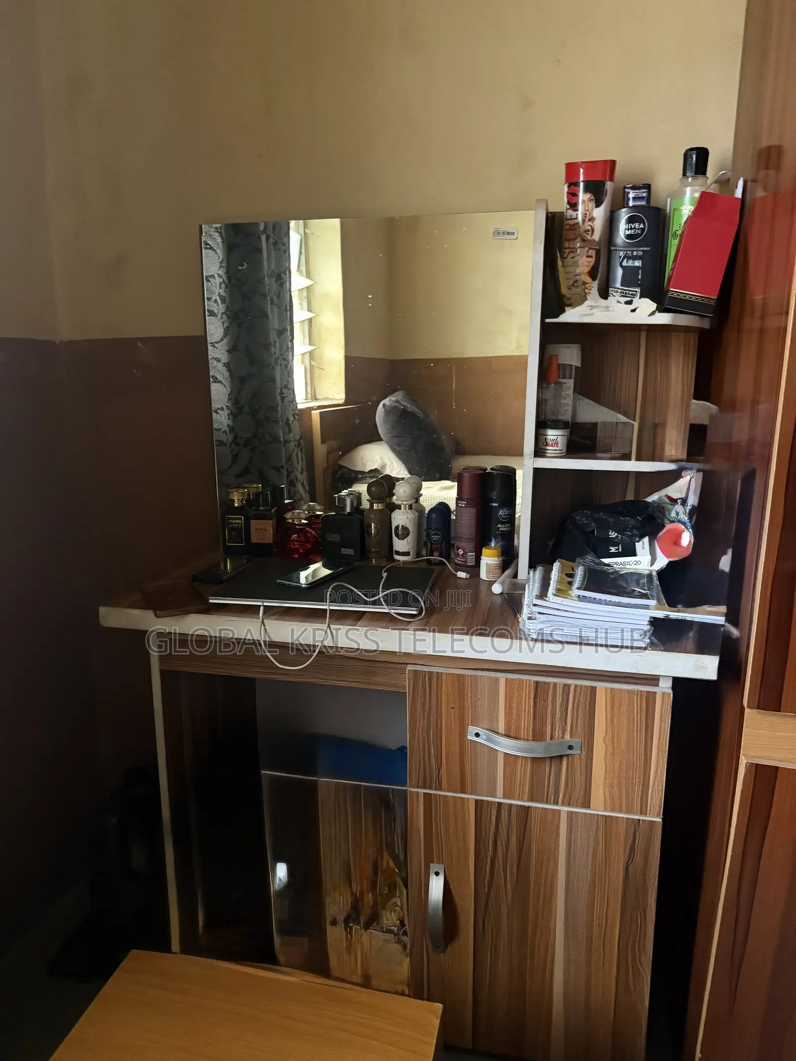 Wardrobe and Dressing Mirror