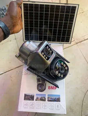 Duel Lens Wifi Solar Smart Camera