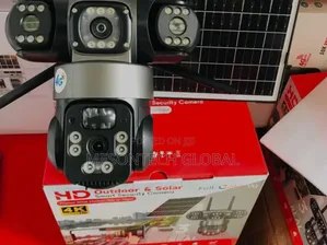Duel Lens Wifi Solar Smart Camera