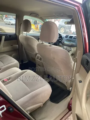 Toyota Highlander 2008 Burgundy