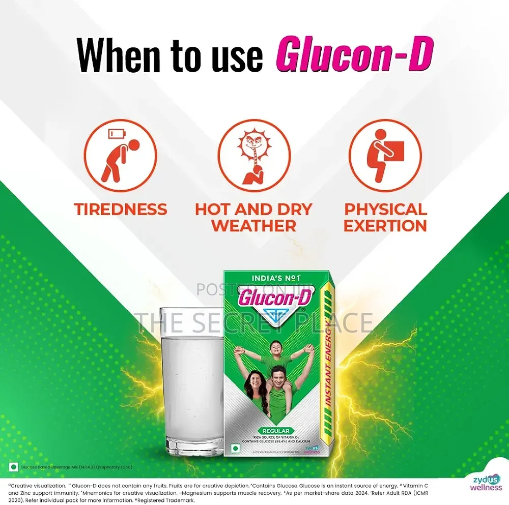 Glucon-D Regular Glucose Powder