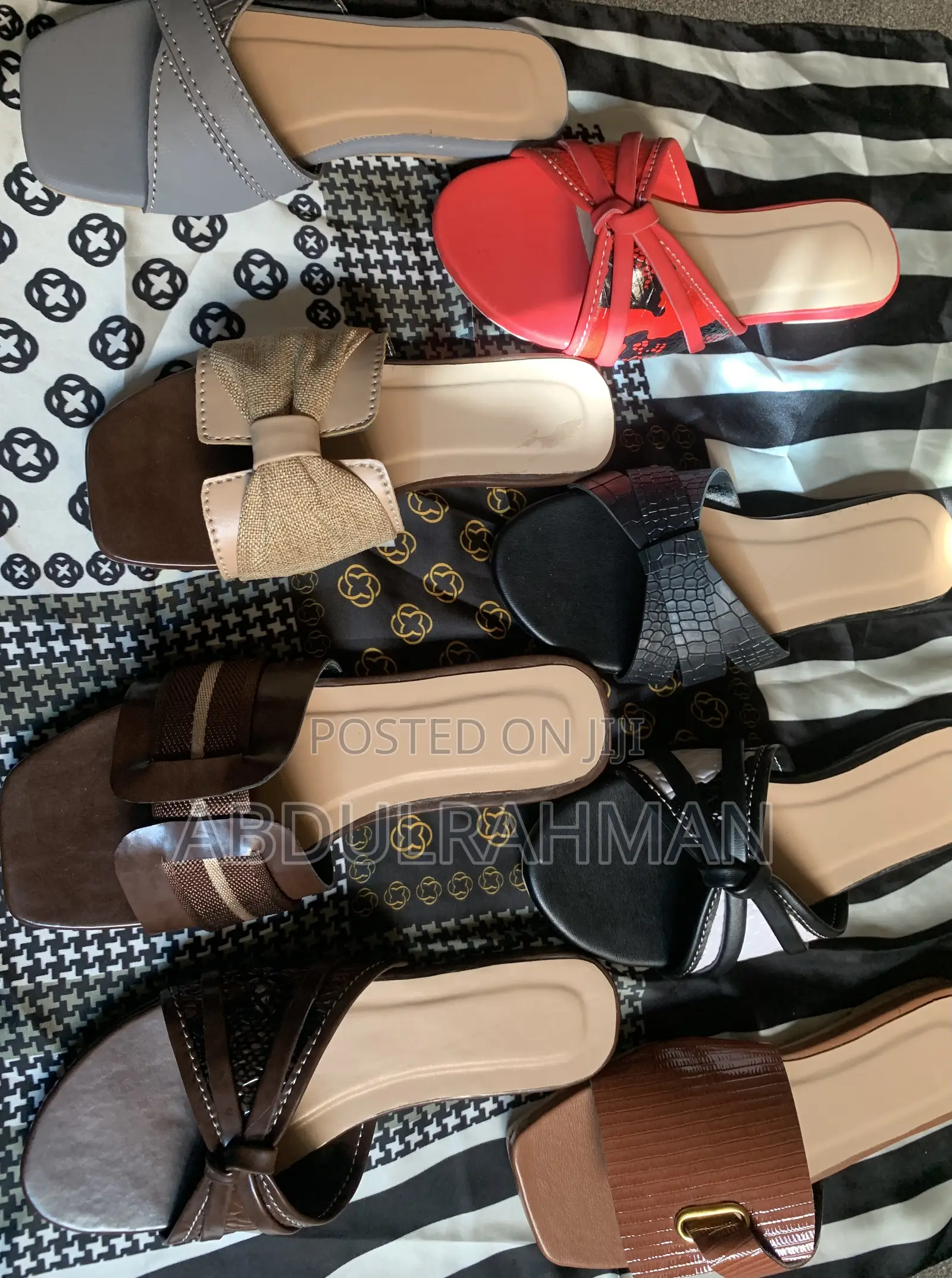 Leather Slides