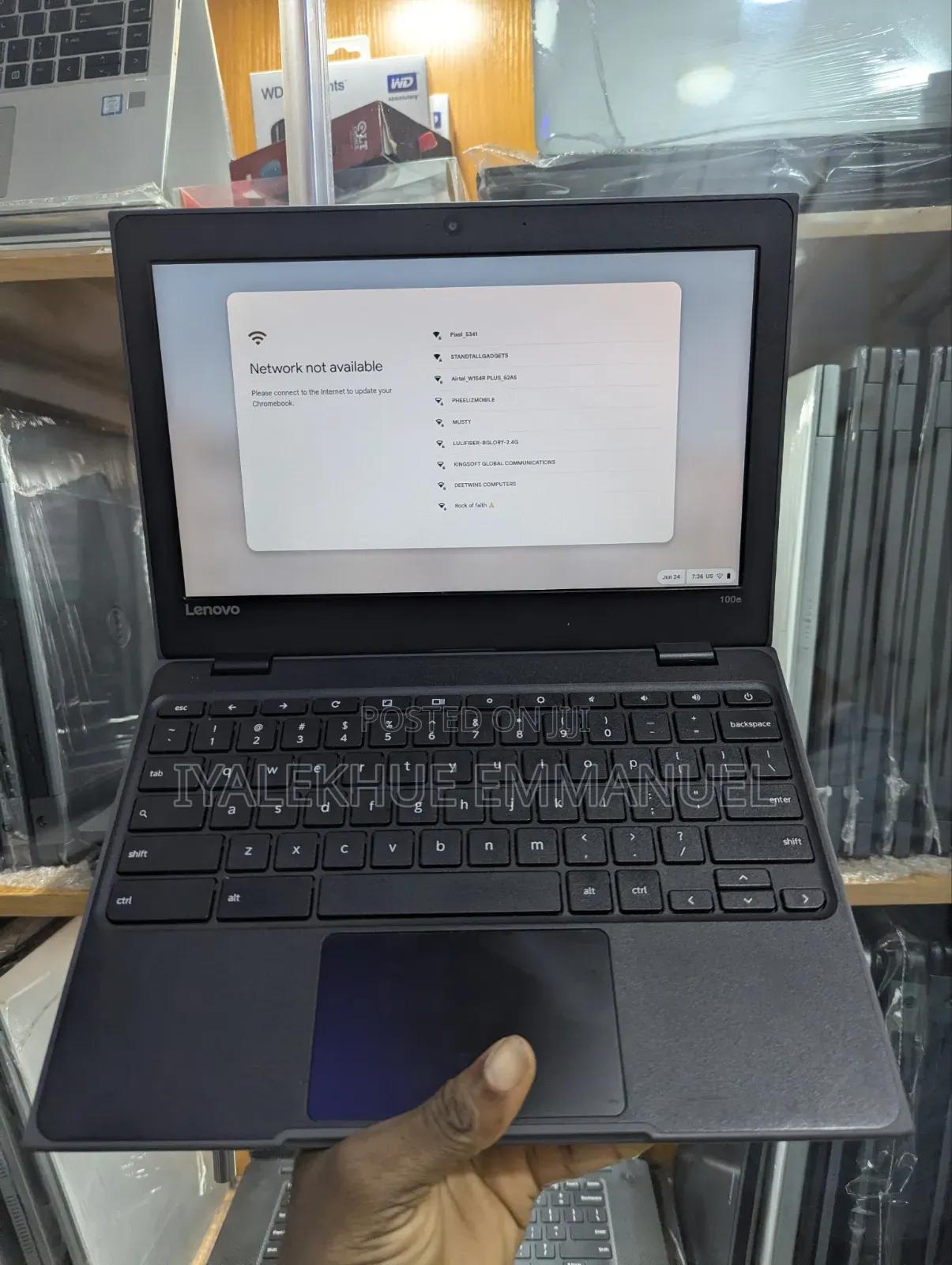 Laptop Lenovo 100e 4GB Intel Pentium SSD 32GB