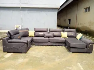 Imported Adjustable Headrest Lshape Sofa