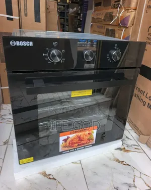 Bosch Premium Luxury Built-in Gas Electric Oven With Grill Timer.