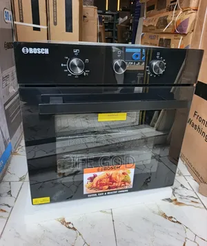 Bosch Premium Luxury Built-in Gas Electric Oven With Grill Timer.