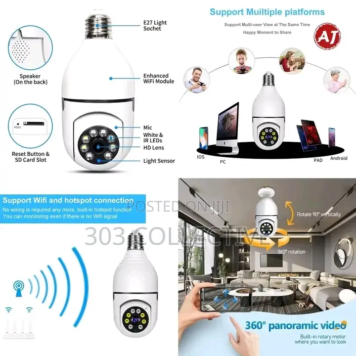 Bulb Security Camera