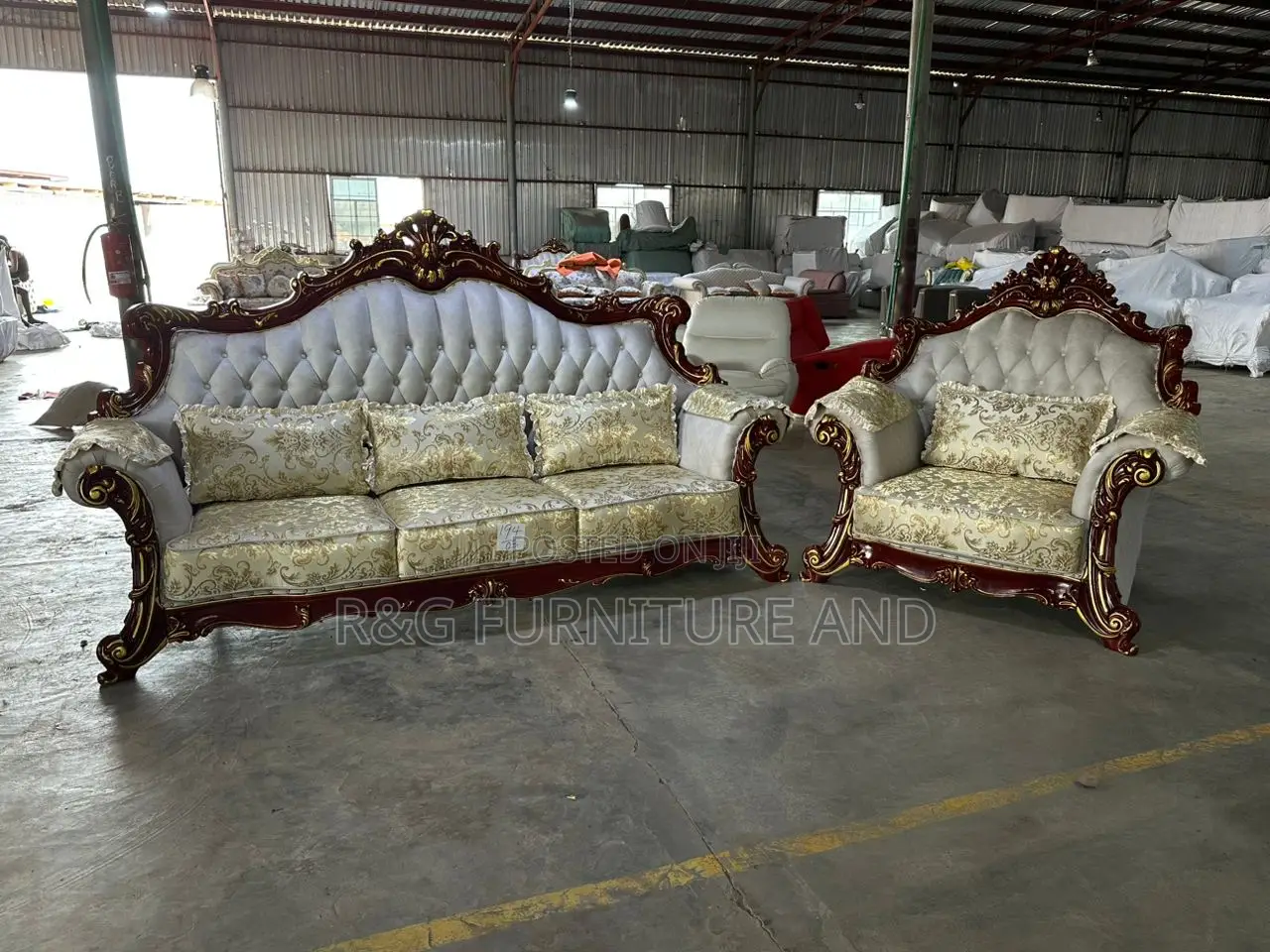 Imported Leather Sofa