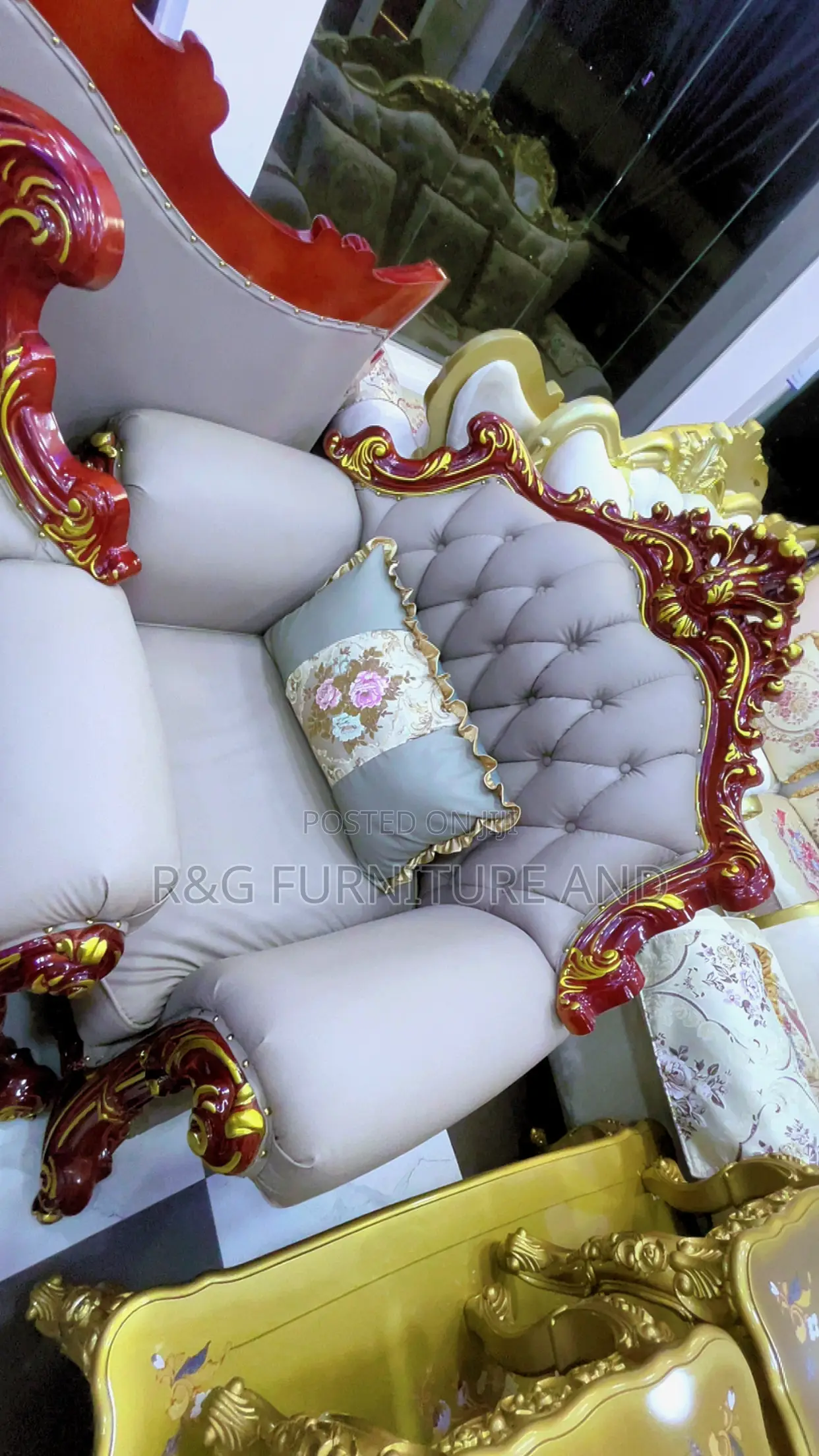 Imported Leather Sofa