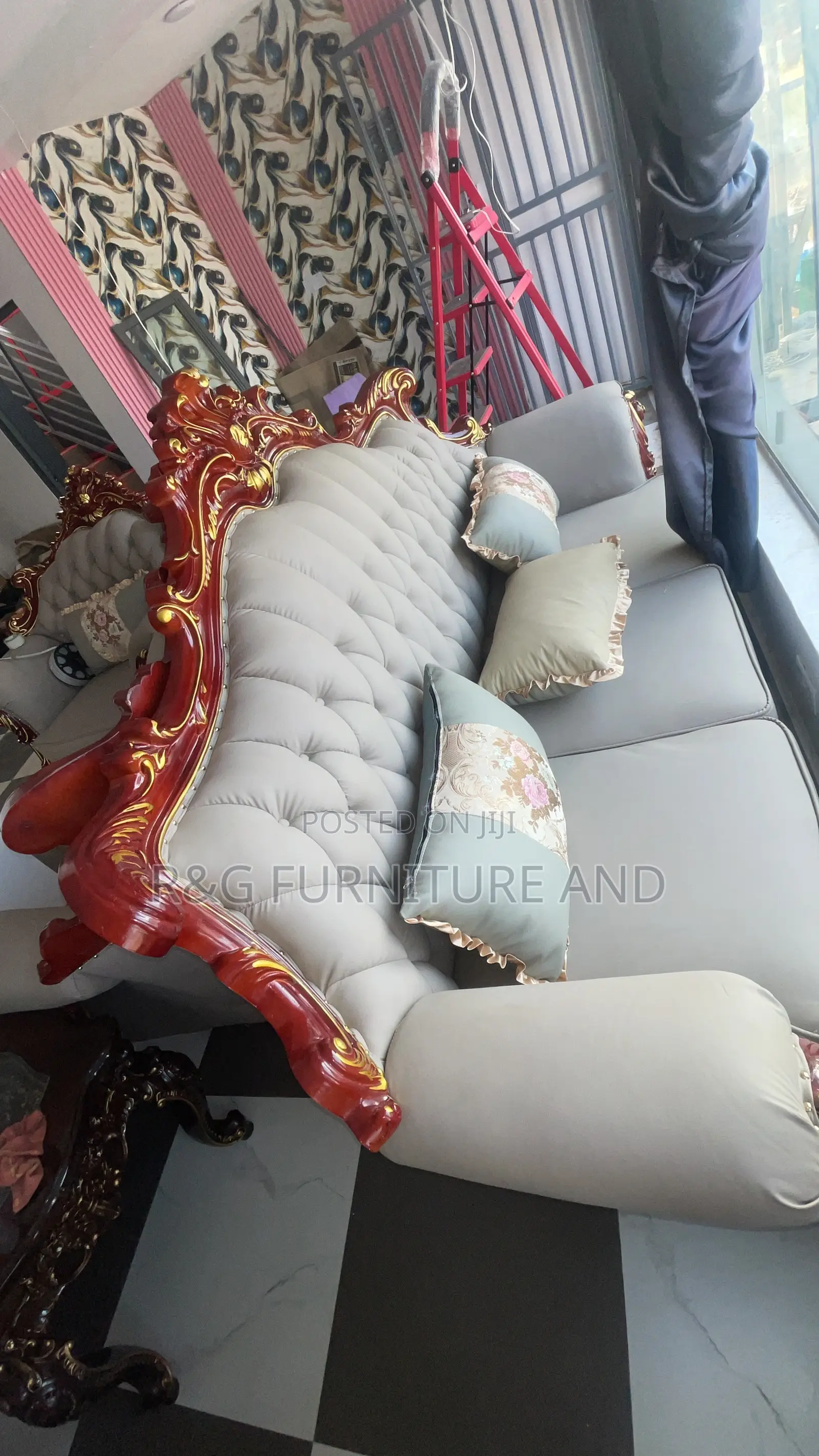 Imported Leather Sofa