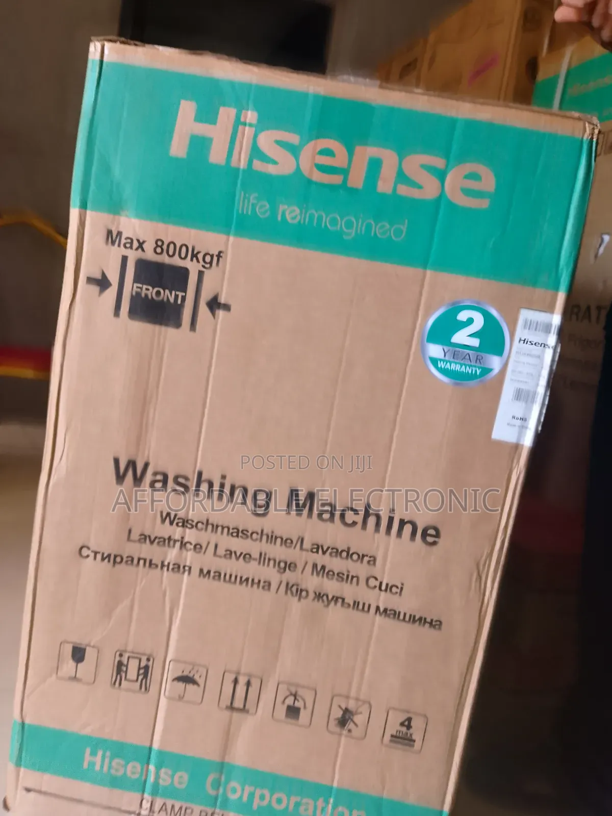 Hisense 9kg Spin Dry Too Load Washing Machine