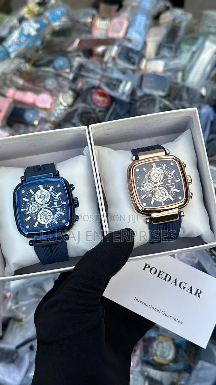 Poedagar Rubber Classic Watch