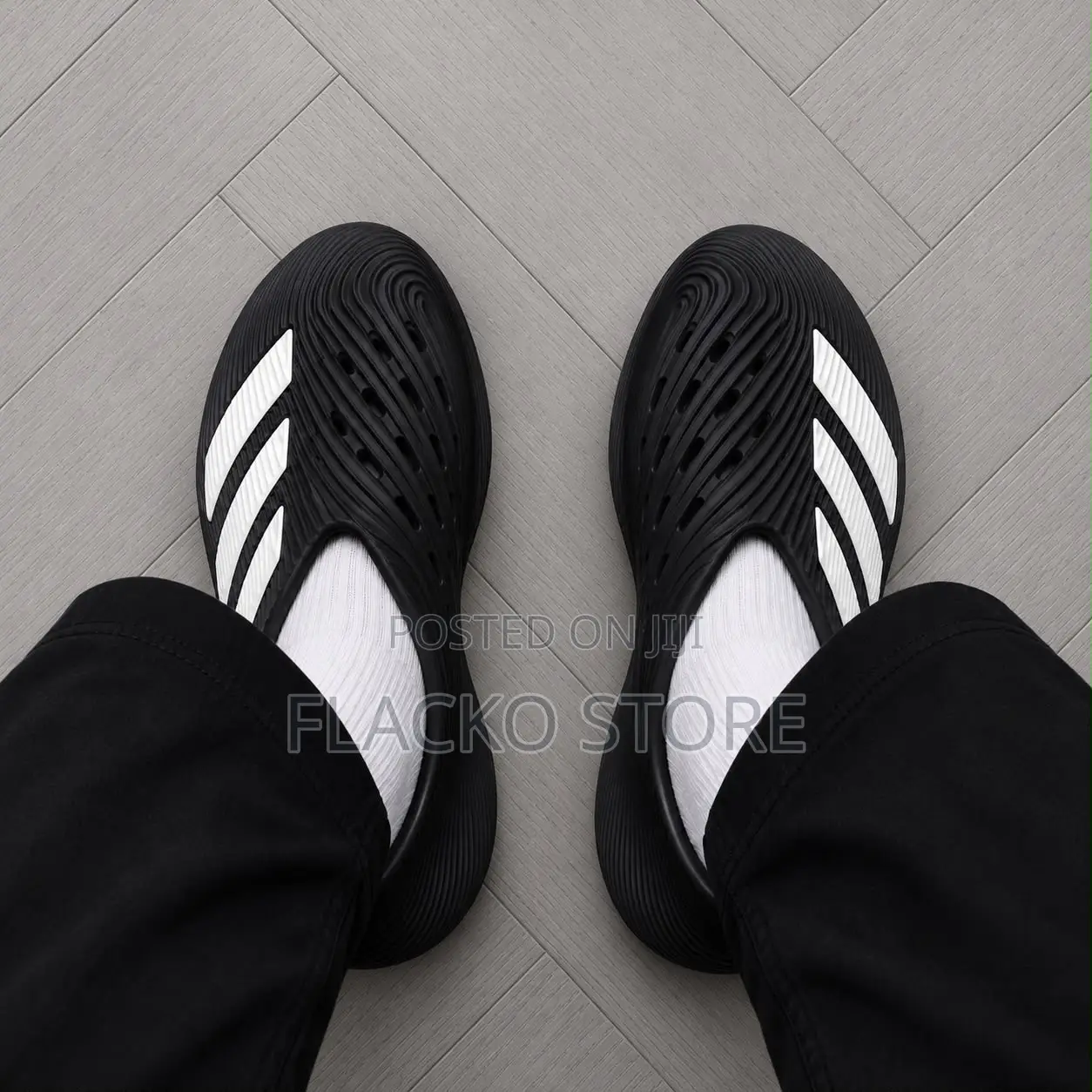 Original Adidas Purechill Runner Core Foam Clogs