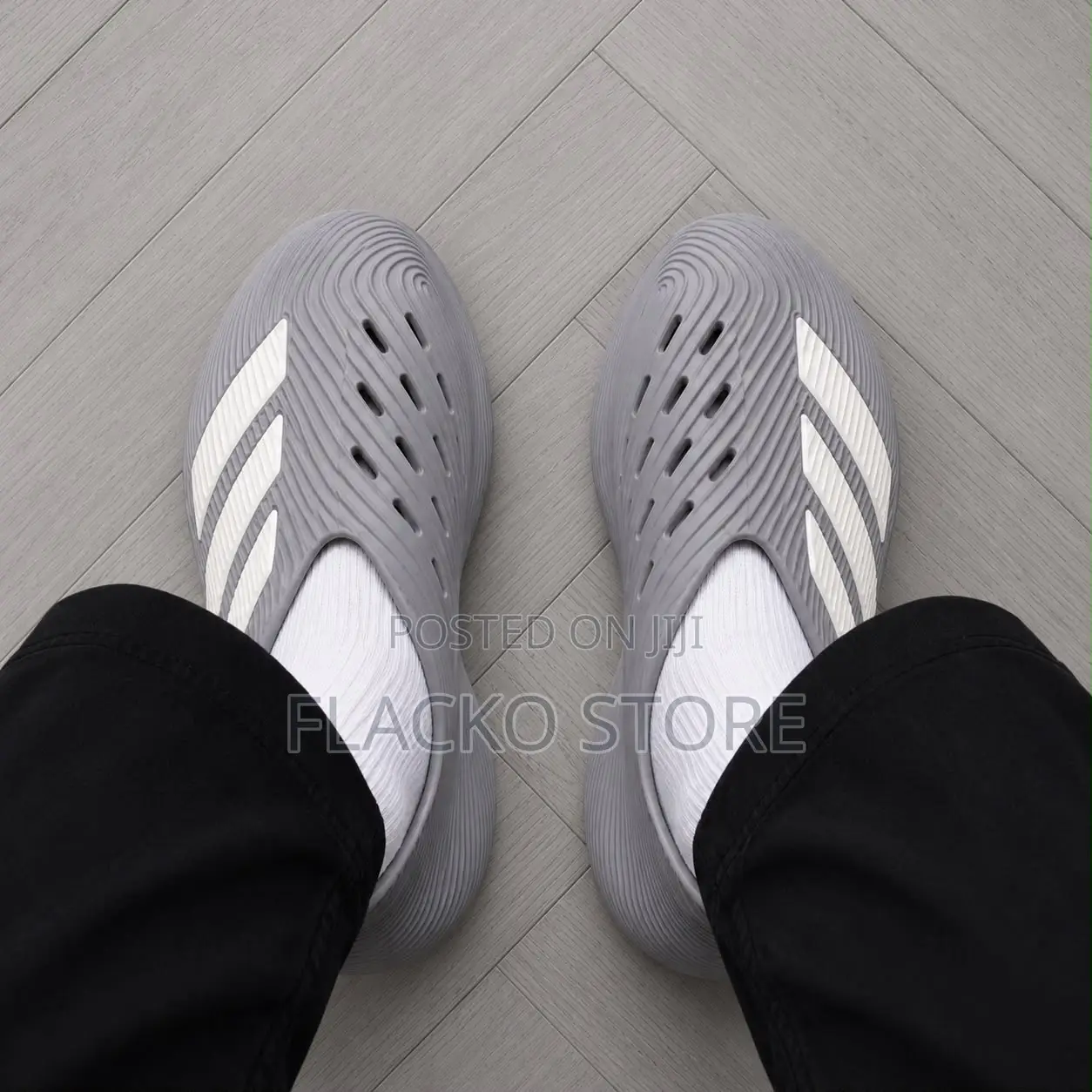 Original Adidas Purechill Runner Core Foam Clogs