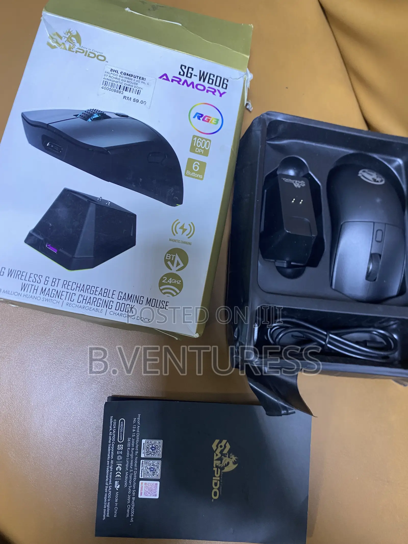 Salpido Sg-W606 Armory Wireless Gaming Mouse