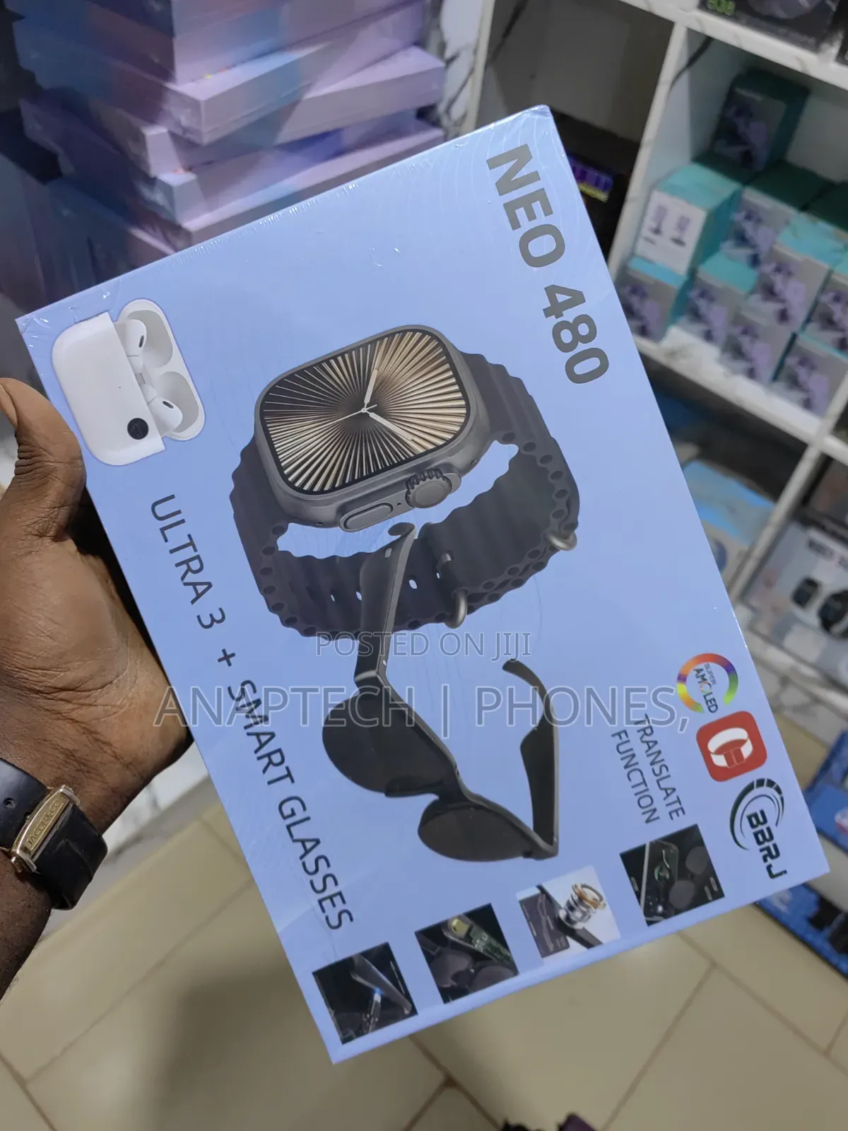 Ne0 480 Ultra 3 +Smart Glasses Super Amoled Translate Function