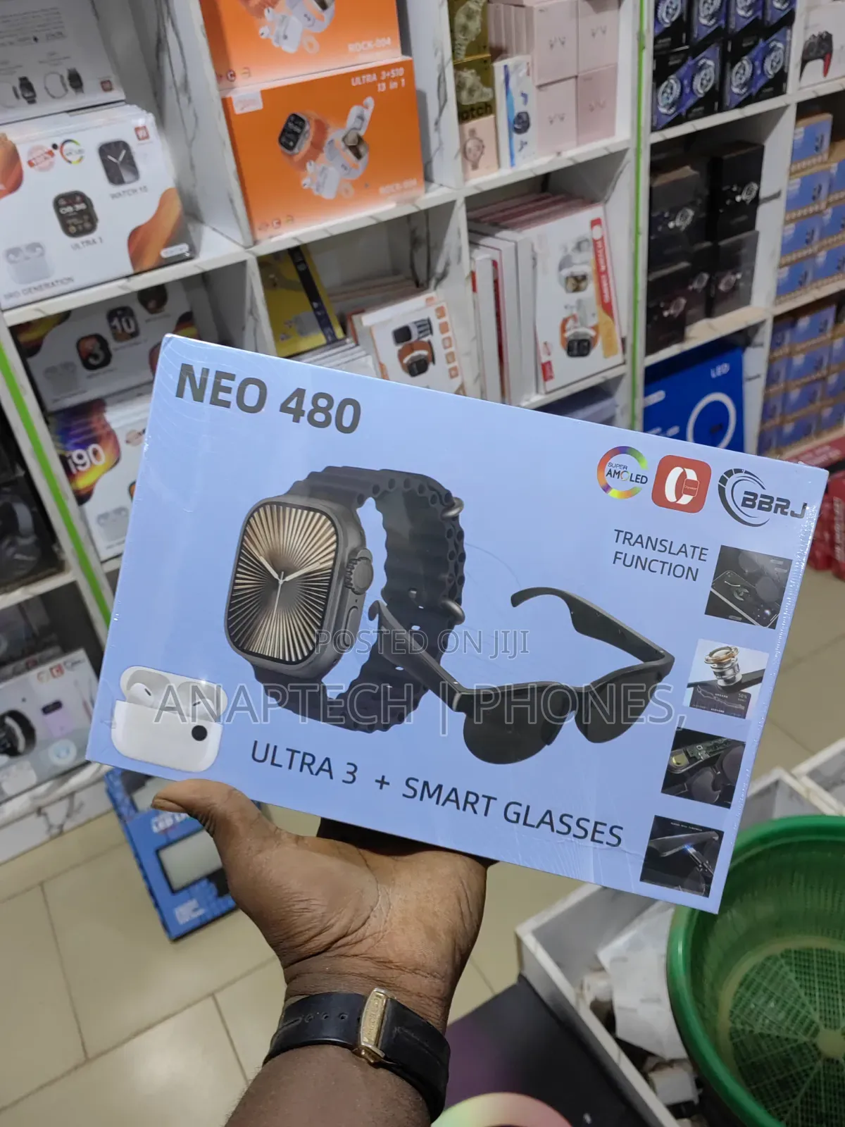 Ne0 480 Ultra 3 +Smart Glasses Super Amoled Translate Function