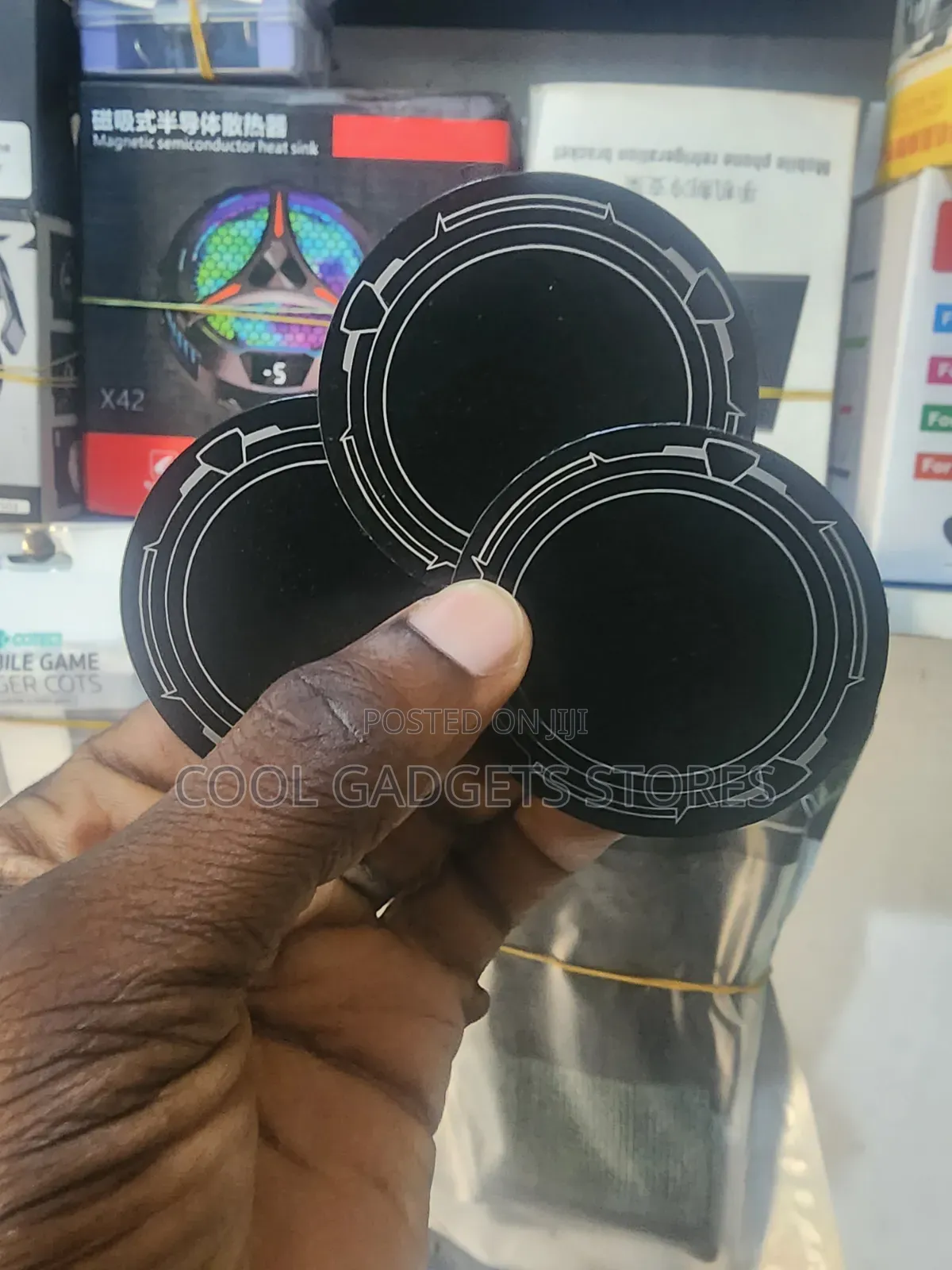 Dissipation Metal Plate Ring for Game Cooler