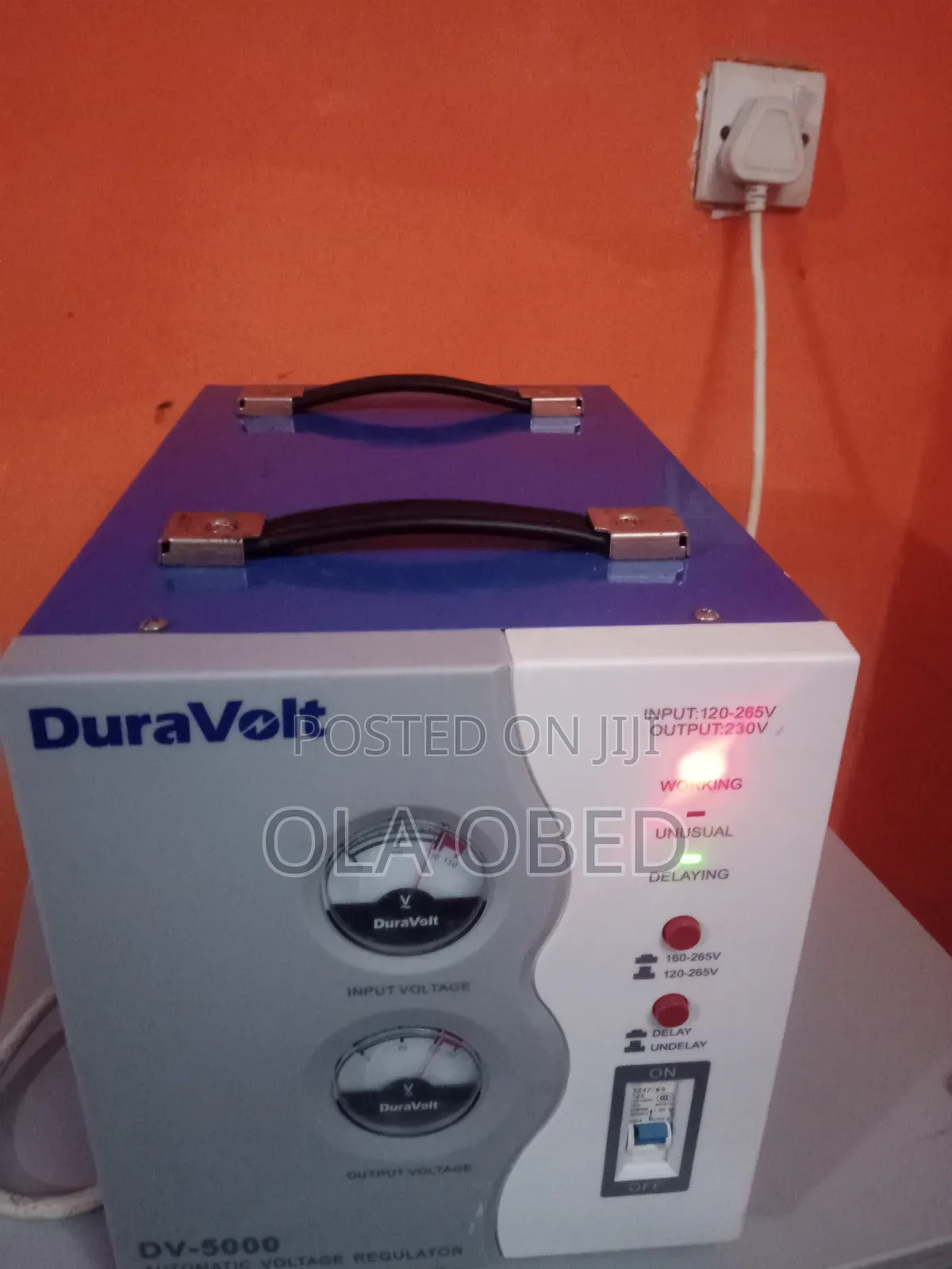 Few Months Used Duravolt Stabilizer 5000
