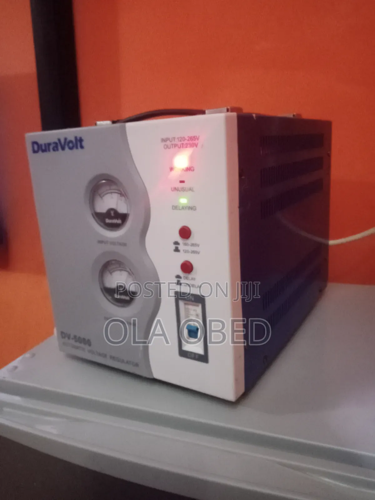 Few Months Used Duravolt Stabilizer 5000