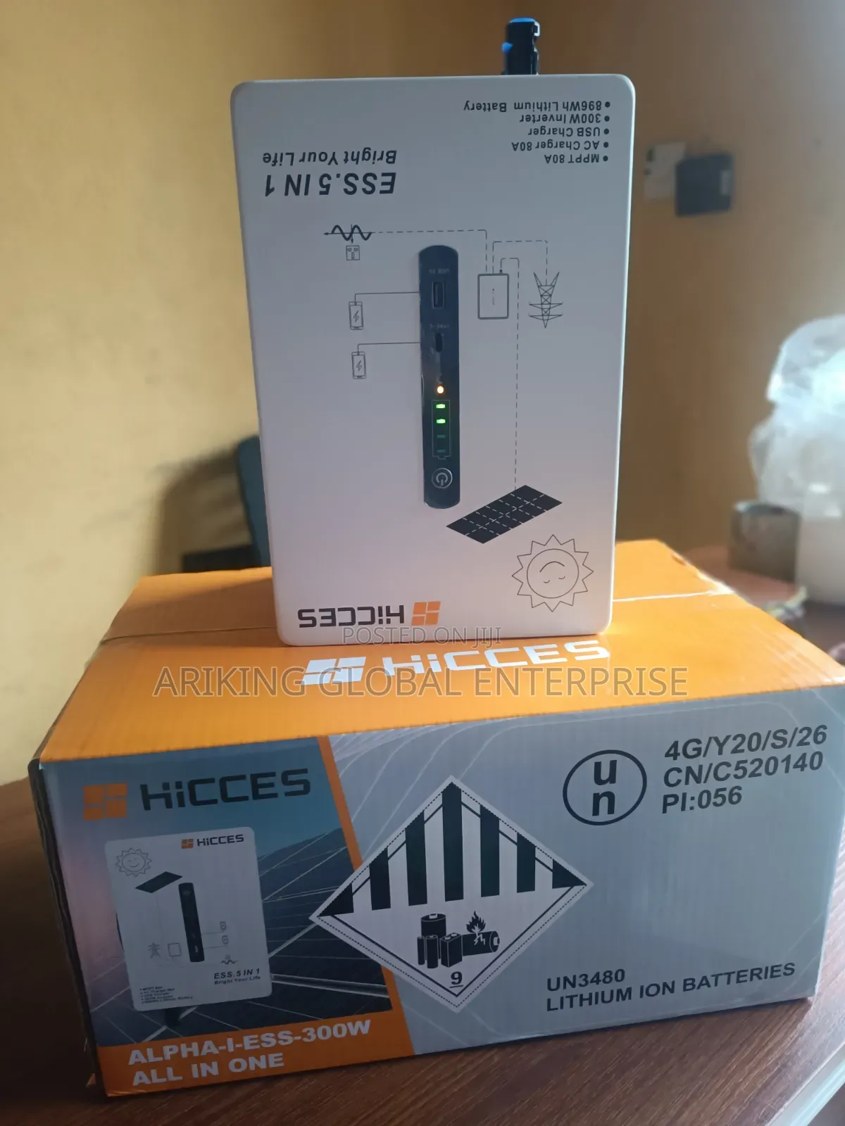 Hicces All-in-One Solar Backup Power Solution