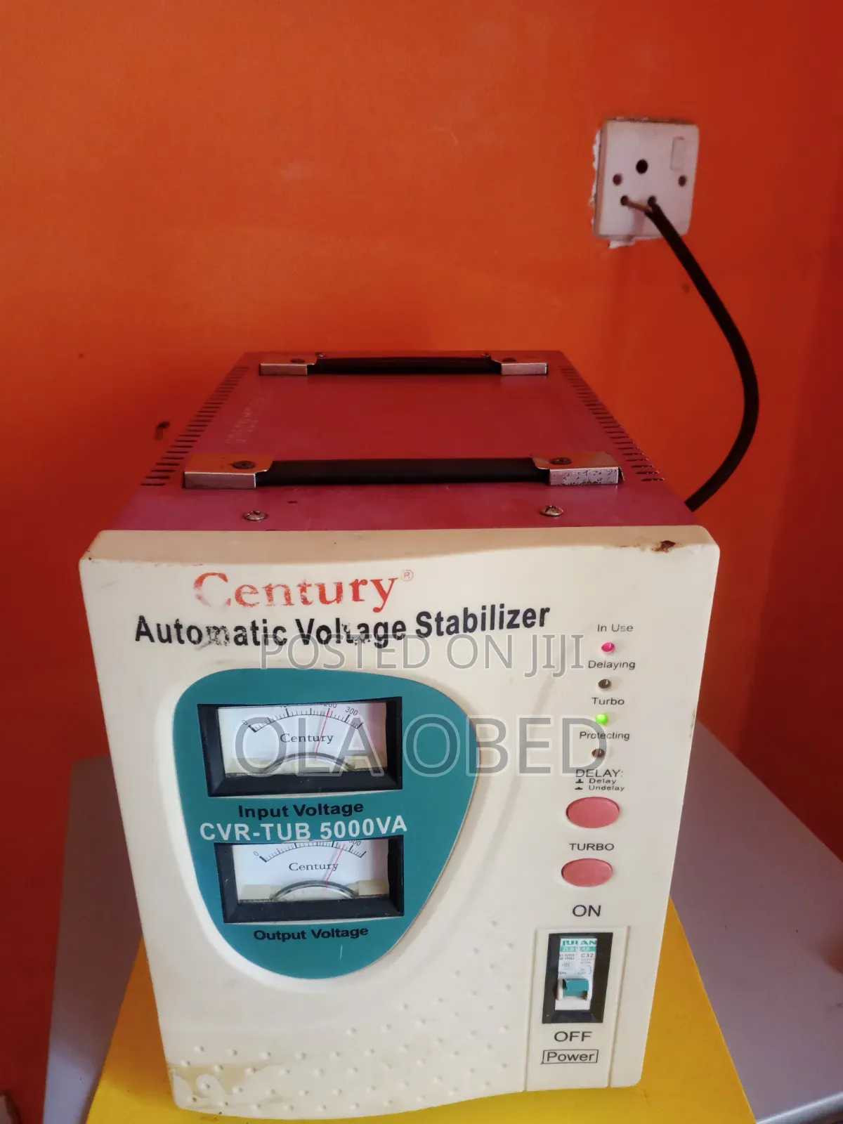 Few Months Used Century Stabilizer 5000va