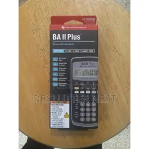 Texas Instruments Ba Ii Plus Financial Calculator