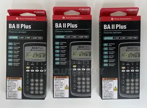 Texas Instruments Ba Ii Plus Financial Calculator