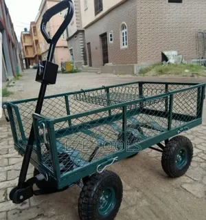 Heavy Duty Basket Mesh Trolley