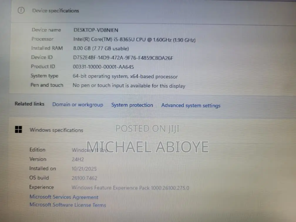 Laptop Lenovo ThinkPad L470 8GB Intel Core i5 SSD 512GB