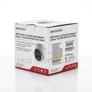 Hikvision 4mp Colorvu 3.0 Fixed Turret Network Camera Ds-2cd1347g3-Liu