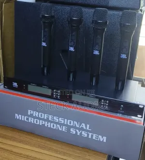 JBL Vm9900 4in1 Selectable Frequency Wireless Microphone System