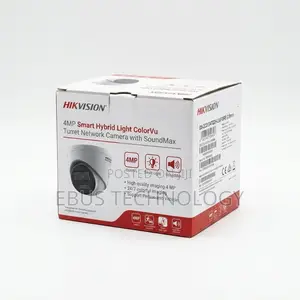 Hikvision 4mp Smart Colorvu Turret Network Camera Ds2cd1347g2hliuf/SRB