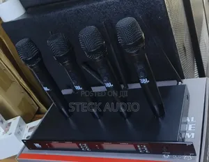 JBL Vm9900 4in1 Selectable Frequency Wireless Microphone System