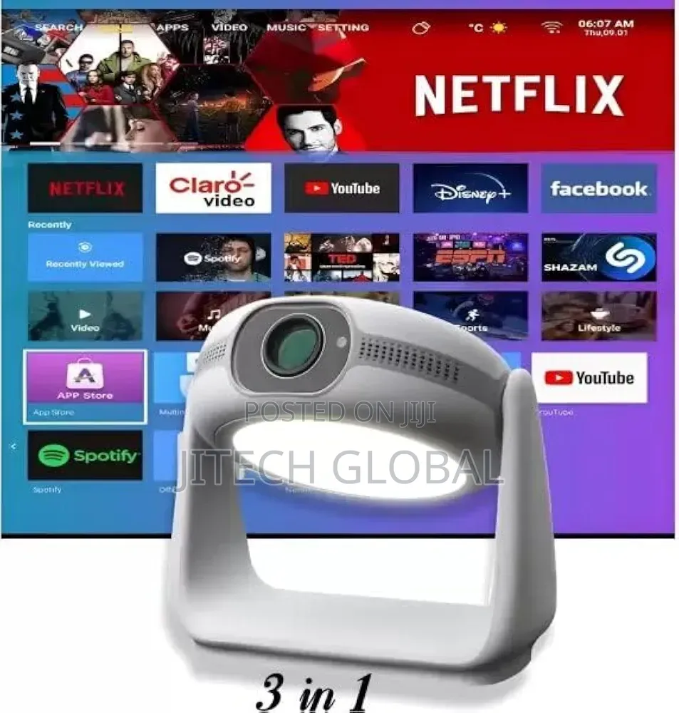 Smart Android 260 Rotating Projector