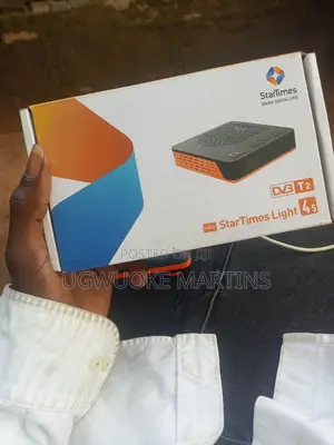 "Brand New Startimes Light 4s Decoder (Dvb-T2) - Unused Price: 25,000