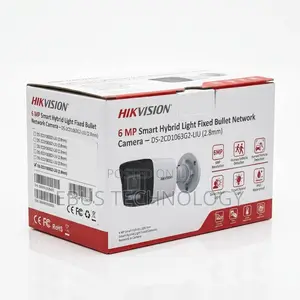Hikvision 6mp Smart Hybrid Lightbullet Network Camera Ds-2cd1063g2-Liu