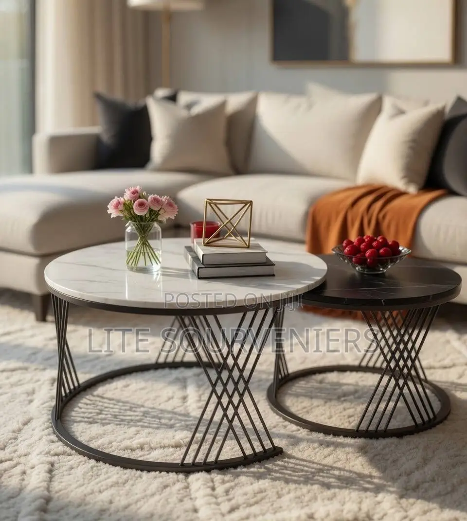 Marble 2in1 Centre Table