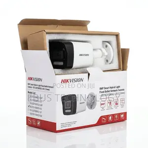 Hikvision 8mp Smart Hybrid Lightbullet Network Camera Ds-2cd1083g2-Liu