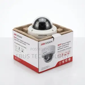 Hikvision 8mp Smart Hybrid Fixed Dome Network Camera Ds-2cd1183g2-Liu