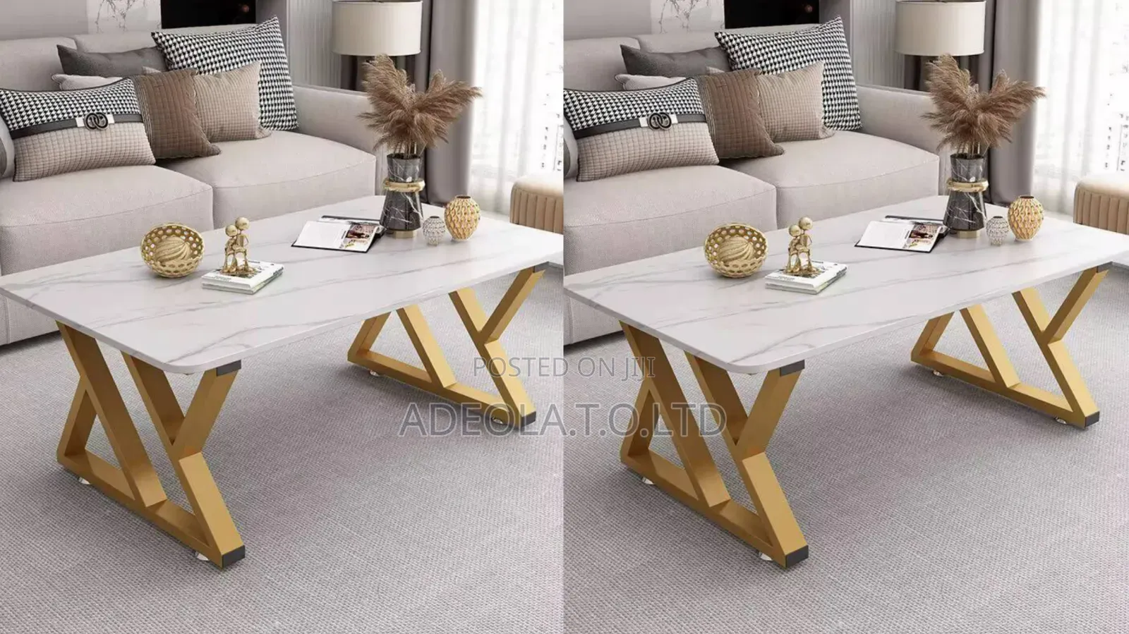 Faux Center Table