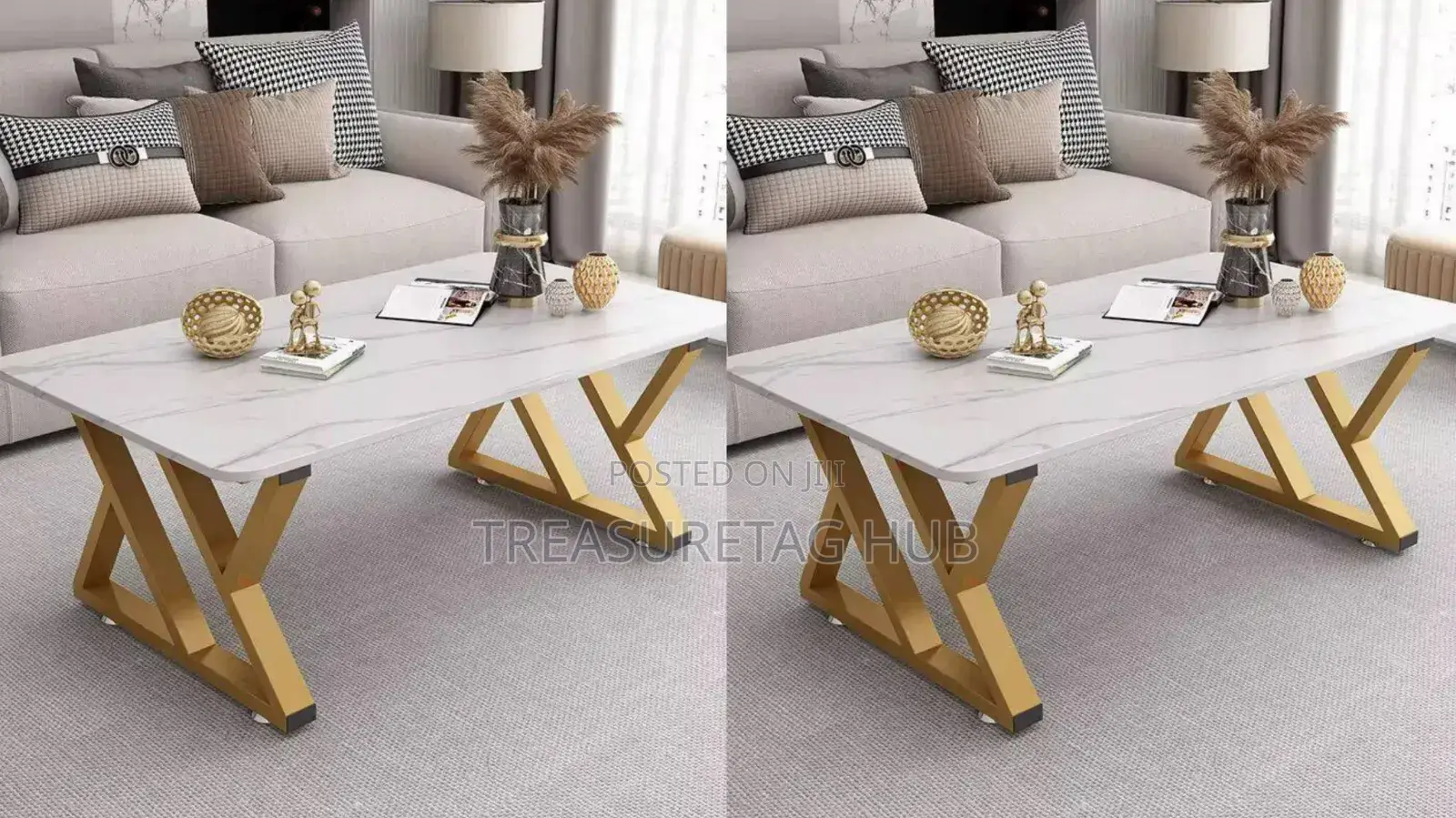 Faux Center Table