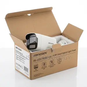 Hikvision 8mp Smart Hybrid Light Bullet Network Camera Ds-2cd1t83g2liu